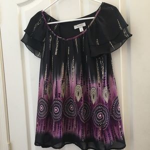 FINAL MARKDOWN Ladies dress barn top medium